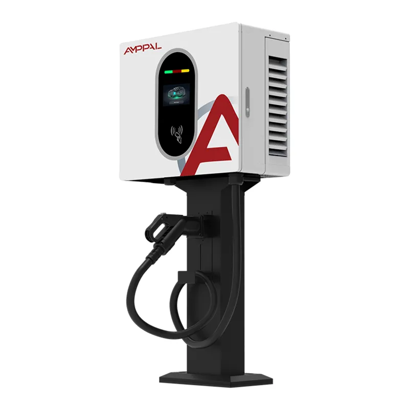 Nástenná rýchlonabíjacia stanica DC s výkonom 20 kW pre komerčné parkovanie